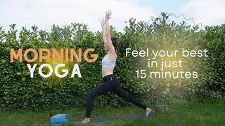 15 Min Morning Yoga | WAKE UP & FEEL YOUR BEST 🌞