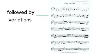 First Position Scale Studies for the Violin, by Cassia Harvey