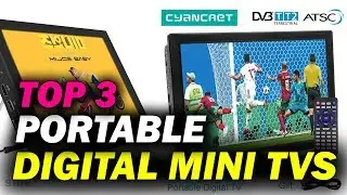 Best Portable Digital Mini TVs - Top 3