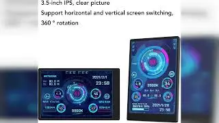 Review: 3.5in Computer Temp Monitor, PC Sensor Panel Display, PC CPU HDD Data Monitor Computer...