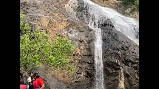 Life Mai Pahli Bar Dekha Dudh Sagar #nature Waterfall -Goa Express Train Journey Chennai  #waterfall