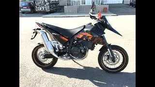 KTM 690 SM 2010 - Краткий обзор состояния  мотоцикла
