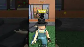 acting afk as sheriff🥱 #roblox #mm2 #murdermystery2