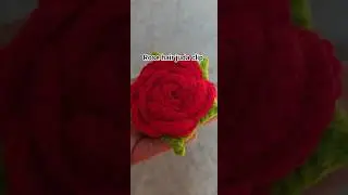 crochet Rose hair juda clip 🌹#shorts #ytshorts #trending #viral #valentinesday #gift #ideas