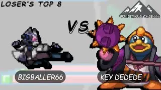 bigballer66 (Fox) против Key Dedede (DDD) &mdash; топ-8 проигравших &mdash; Flash Mountain 2025