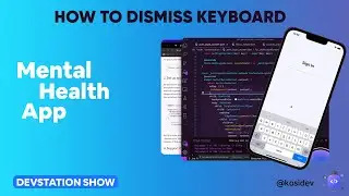 How To Dismiss Keyboard | flutter app shorts | flutter tutorial