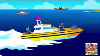 Police Boat, On the Go!