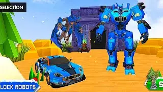 Dragon Robot Tree Blue Robot Transform Games 2022 Part3 - iOS Android Gameplay