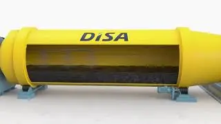 Complete DISAMATIC D3 green sand foundry with DISAMIX and CT