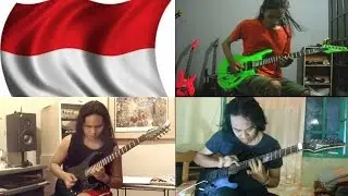 wiratama petir ,gavin idema,& ariz bulo, Flying With Ibanez Indonesian Guitar Challenge 2014 REUNION