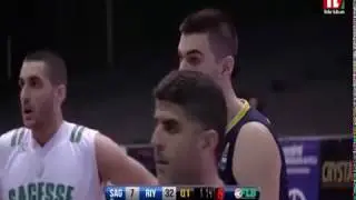 بطولة لبنان لكرة السلة - Riyadi VS Sagesse - 2018 - 2017