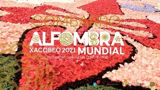 Alfombra Mundial Xacobeo 2021 - Combarro