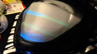 Future Ai ROBOT Mask - Magnetic Blue FACE MASK LED ROBOT COSTUME Sci Fi Cyber Fashion GLOW Wear