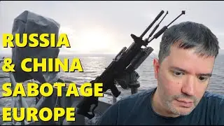 NATO patrols the Baltic Sea against Russia and China SABOTAGE on EUROPE&acute;S Infrastructure