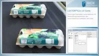 Tutorial LECTOR&reg;62x: Lesen unsichtbarer UV Codes | SICK AG