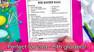 Spring Science Investigations & Experiments | Easter Egg Science Activities