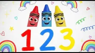 Learn 123 at the Snowy Winter Land ❄️⛄🌨️ | Fun Numbers & Counting for Kids | Preschool
