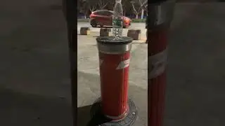 Vehicle Access Control Hydraulic Automaic Rising Bollard Traffic Bollard, Bollard, Automatic Bollard