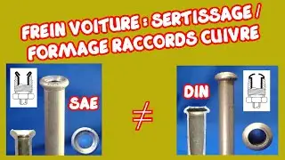 Durites frein rigides cuivre