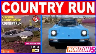 Forza Horizon 5 COUNTRY RUN Seasonal Championship - Car Restriction Lancia C-600