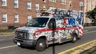 AMR Ambulance 11 transporting Priority 1 with Dual wail!