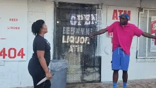 Woman Pulls Butcher Knife After Confrontation Hotboy Major Up With Pistol
