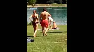 Geoff Takes A Refreshing Dip