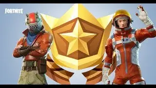 Look Between A Rock Sculpture, Car Tower, And Circle Of Hedges (Fortnite Battle Royale)