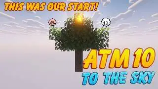 All The Mods 10: To the Sky - Episode 1 - Small Start! (Minecraft)