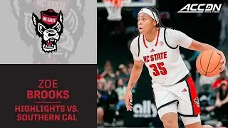 NC State Zoe Brooks&nbsp;Highlights vs. USC