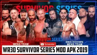 Wr3d WWE 2K20 (SURVIVOR SERIES MOD APK) || DOWNLOAD LINK IN DESCRIPTION