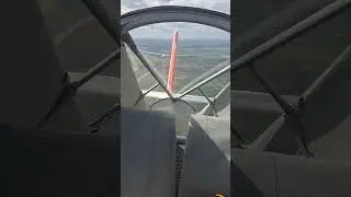 First flight with my new old asw19b from inside the plane