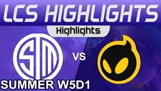 TSM vs DIG Highlights LCS Summer Season 2023 W5D1 Team SoloMid vs Dignitas by Onivia