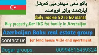 Commercial apartment for sale in Baku city centre.daily income 50 to 60 manat 