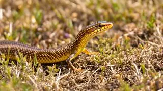 Masters of Disappearance: The Eastern Glass Lizard's Defense