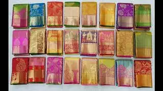 # Unboxing Exclusive Kanchipuram Bridal Silk Sarees - Buy Online | Lakshaya Silks | Wholesalers
