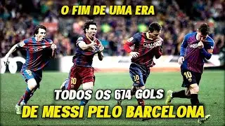 ВСЕ 674 ЦЕЛИ LIONEL MESSI ДЛЯ БАРСЕЛОНЫ (2004/2021)