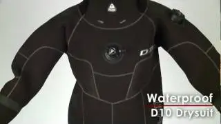 Waterproof D10Pro Drysuit ScubaLab 60sec First Look