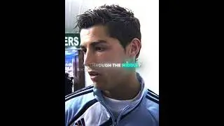 Ronaldo's First Match For Real Madrid 🥰