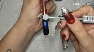 💟MODELONES💟 9D Galaxy PURPLE  Gel Polish UNBOXING/SWATCH