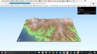 Qgis 3d (Qgis2threejs plug in) VISUALIZZAZIONE in 3D. Metodo SEMPLICE