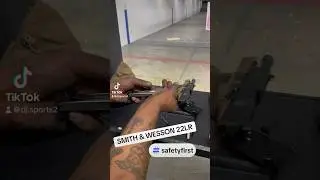 a dirty little round 🙂&zwj;↕️ #airsoft #smithwesson #22lr #handgun #plinking #22longrifle #2agun