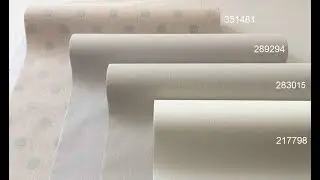 Комбинированные обои-компаньоны As Creation 35148-1, 28929-4, 2830-15, 2177-98: имитация ткани