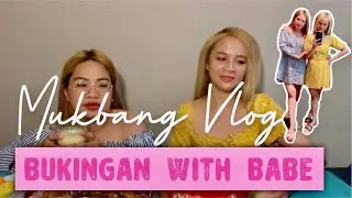 MUKBANG SEAFOOD & FRIED CHICKEN JOLLIBEE with BABE || Dada & Destiny's World