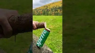 Survival Hack: How to Make Natural Charcoal in the Wild 🔥 #camping #survival #lifehacks