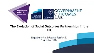 Engaging with Evidence: The Evolution of Social Outcomes Partnerships in the UK