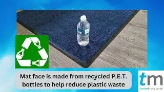 Shades Eco Heavy Duty Mats, Premium Washable Eco-Friendly Commercial Door Mats