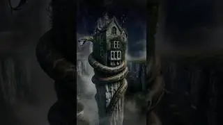 Journey to Explore | Python Snake with old house | Amazing Nature #shorts #trending #travel #animasi