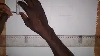 Построение диагональной шкалы и шестиугольника