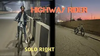 MTB SUNNY VLOG Highway ride #stunt #cycle #vlog 